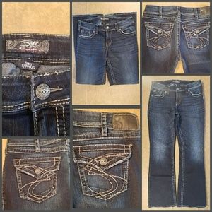 Silver distressed Suki Surplus 20blue jeans